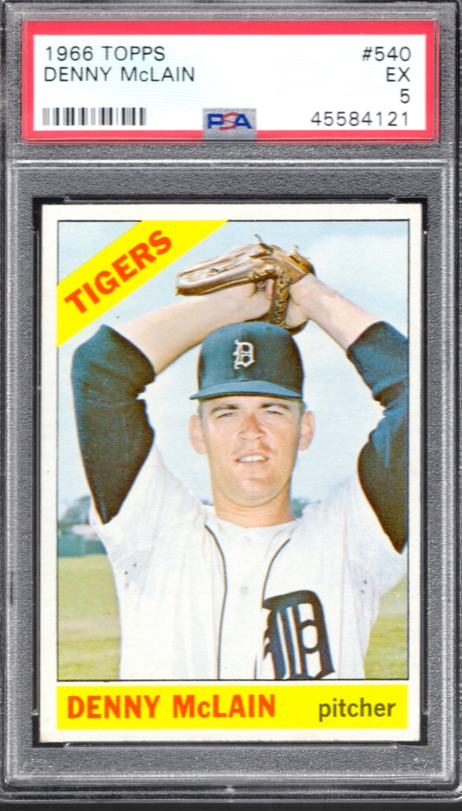 1966 Topps - Denny McLain #540