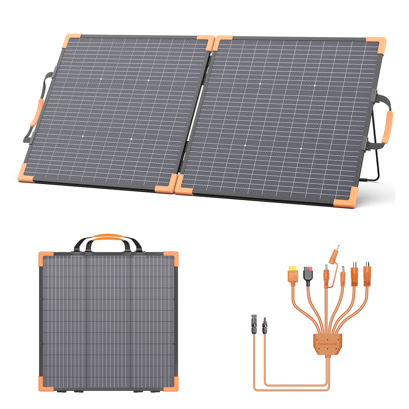 Portable Bifacial Solar Panel 100W 200W 400W for OUPES Mega 1 Power Station