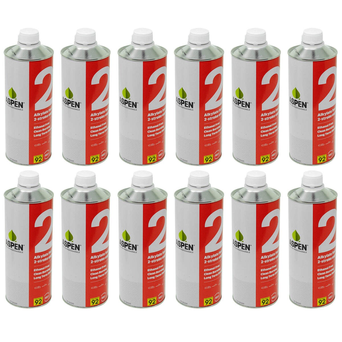 12PK Aspen 2TFRT001USA480 2 Ethanol Free 2-Cycle Fuel 1 Quart 12PK Aspen 2TFRT001USA480 2 Ethanol Free 2-Cycle Fuel 1 Quart