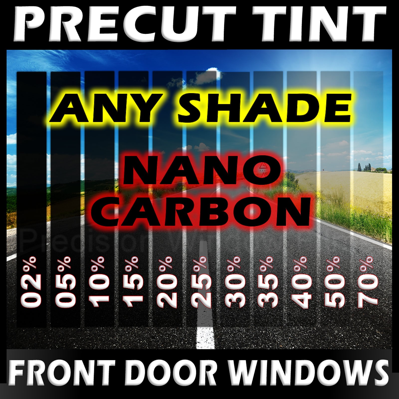 Freightliner Classic 1996-2005 PreCut Window Tint Kit