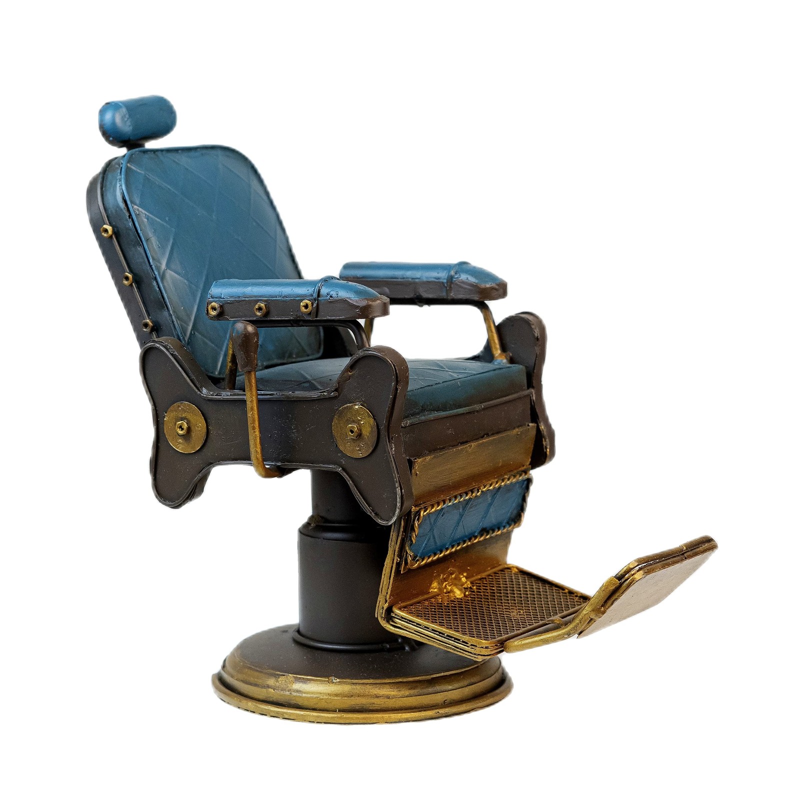 VANLAXY Vintage Barber Chair Miniature Model