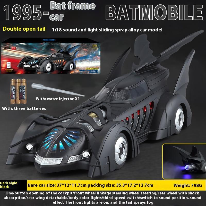 1:18 Batmobile 1995 Forever Diecast Model Car - Classic Bat Series Enthusiasts