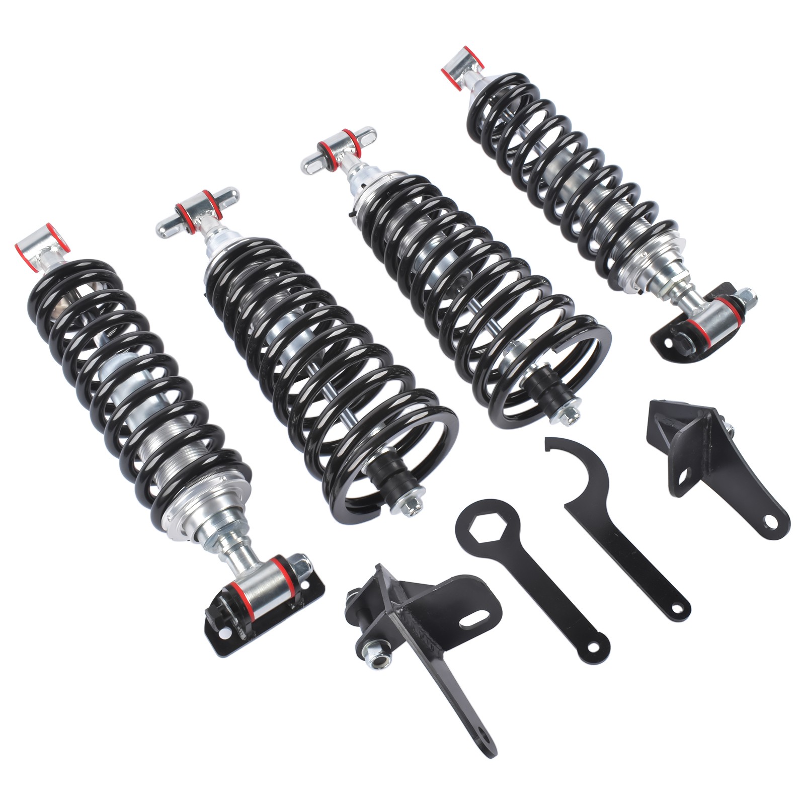 New Complete Front + Rear Coilover Conversion Kit Steel for GM G-Body 1978-1988
