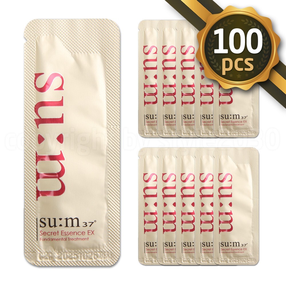 SU:M37  Secret Essence EX Fundamental Treatment 1ml x 100pcs (100ml) SUM37