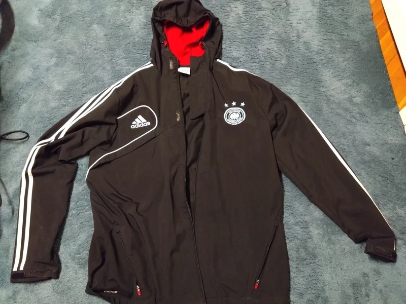 Adidas Germany National Team 2011-2012 Season Hooded Raincoat 9/10 (L)