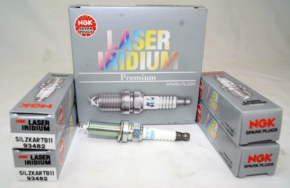 NGK 93482 SILZKAR7B11 Laser Iridium Spark Plug 4‑Pack Genuine New OE Spec