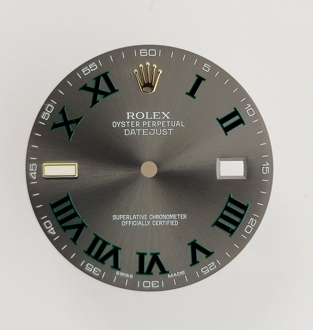 Genuine Factory Rolex Datejust 41mm Gray \