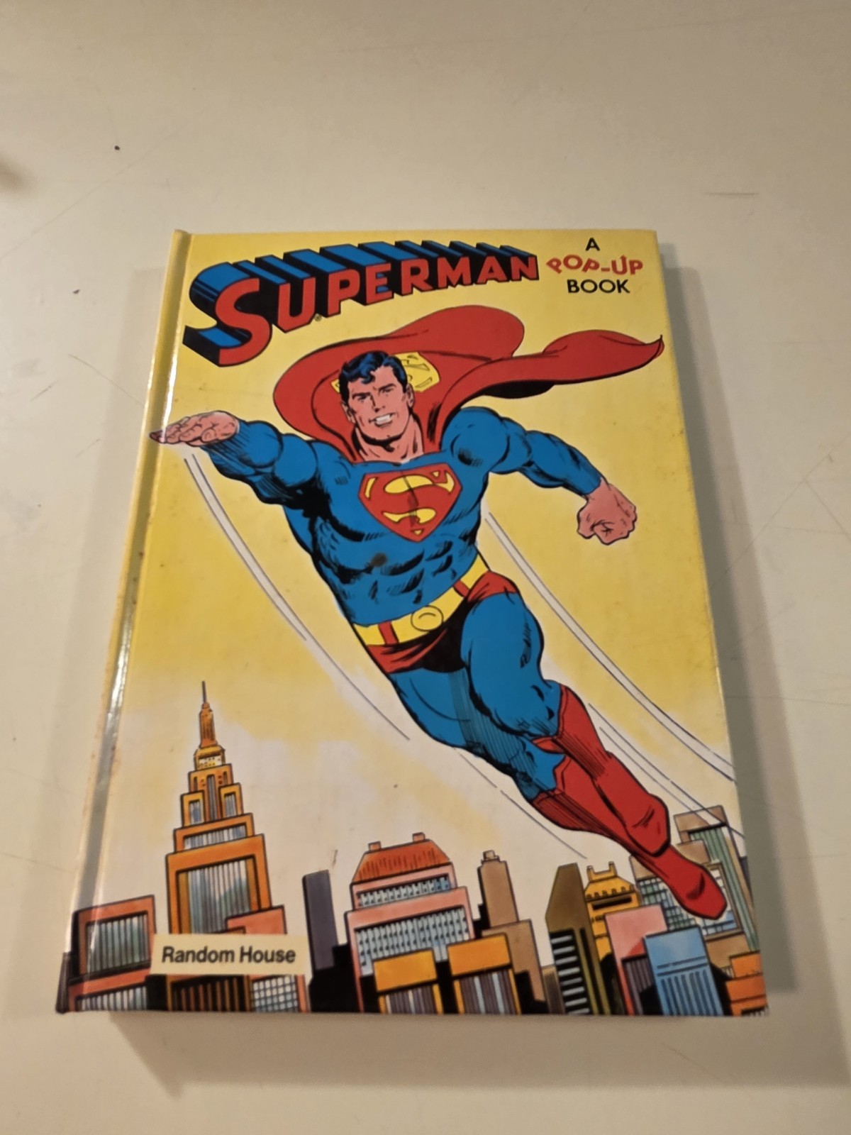 Superman A Pop-Up Book Random Vintage 1979