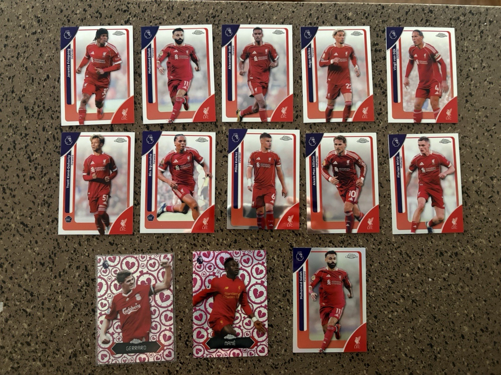 2025/26 Topps Chrome Premier League Team Sets - All Teams $5.99 - Base + Inserts