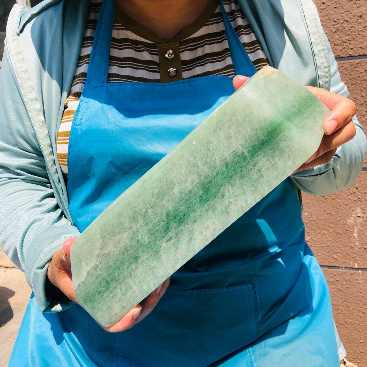 7.85LB Natural Beautiful Green Strawberry Crystal Crystal Specimen Healing 1639