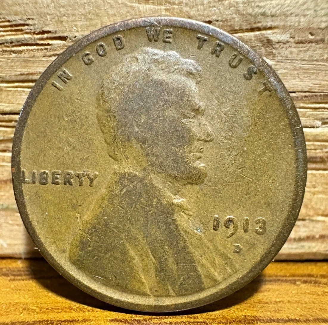 1913 D LINCOLN CENT 1913 D LINCOLN CENT