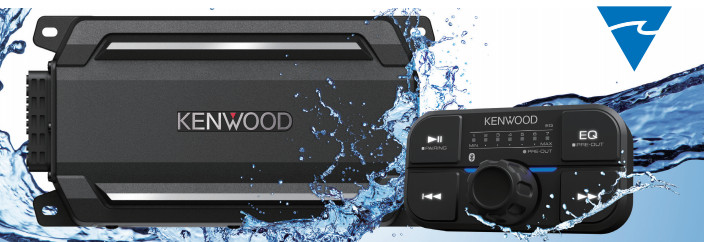 Kenwood KAC-M5024BT 4 Channel Digital Amplifier w/ Remote EQ KACM5024BT RB