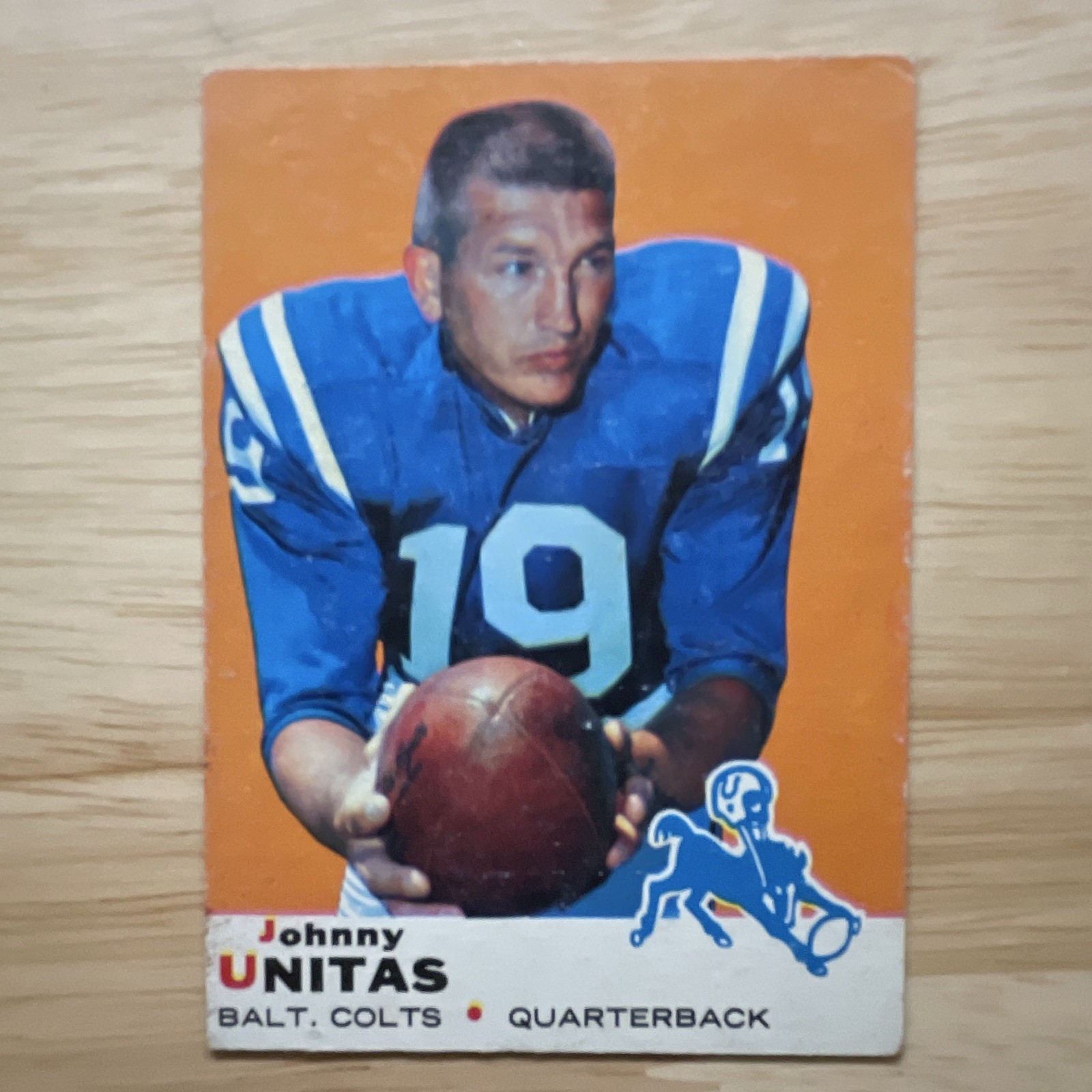 1969 Topps - Johnny Unitas #25 1969 Topps - Johnny Unitas #25
