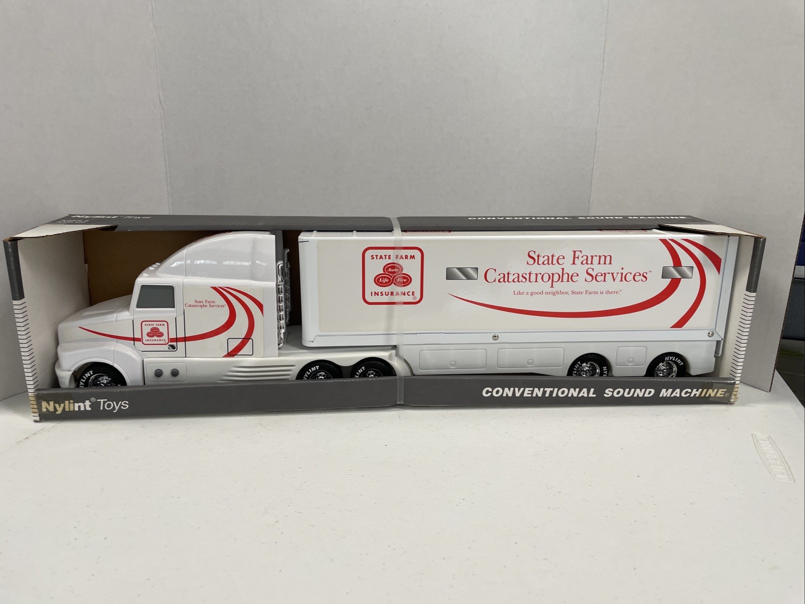 State Farm Catastrophe Truck conventional sound machine