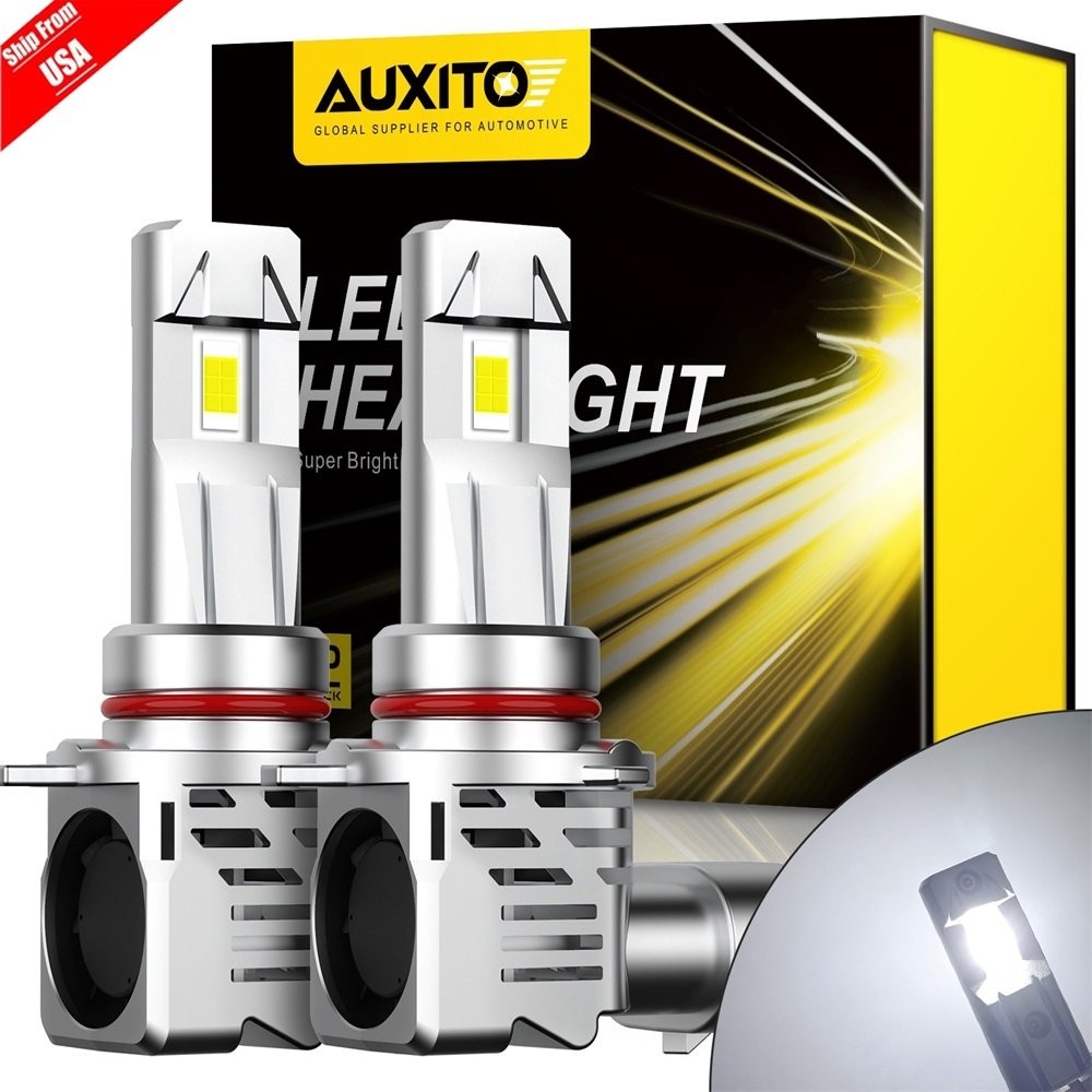 AUXITO 9012 LED High Low Beam Headlight Bulbs SUPER BRIGHT 30000LM CANBUS KIT US