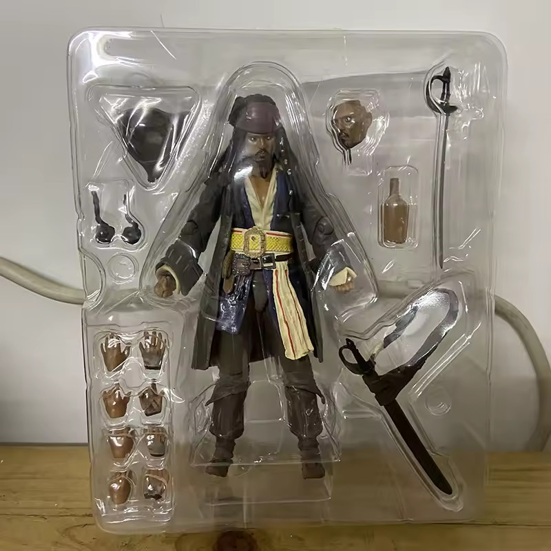 SHFiguarts Captain Jack Sparrow Action Figure Collectible Toy