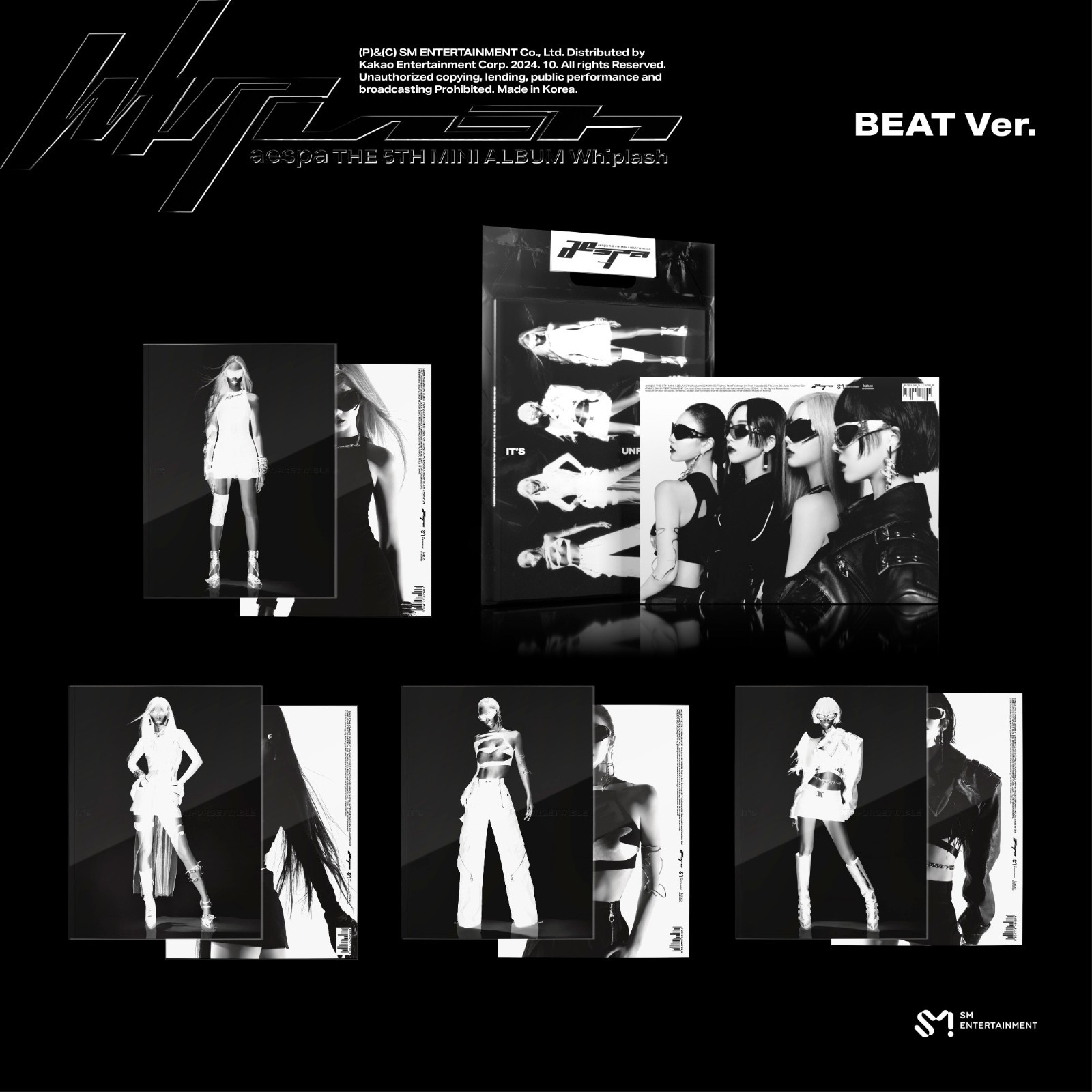 [KPOP REPUBLIC] AESPA 5th Mini Album 'Whiplash' (Beat)