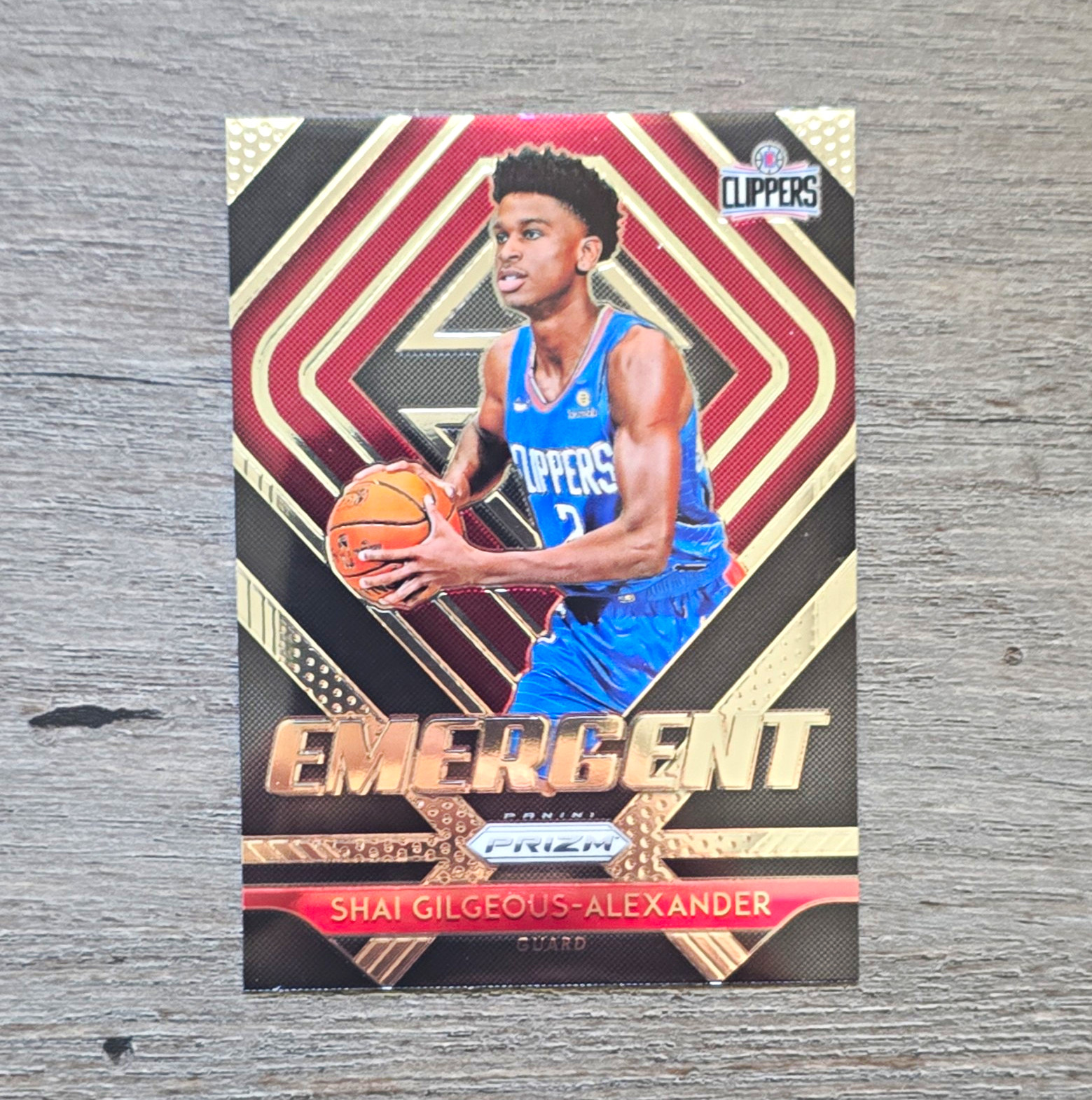Panini 2018-19 Prizm Shai Gilgeous-Alexander Emergent #11 RC Clippers Panini 2018-19 Prizm Shai Gilgeous-Alexander Emergent #11 RC Clippers