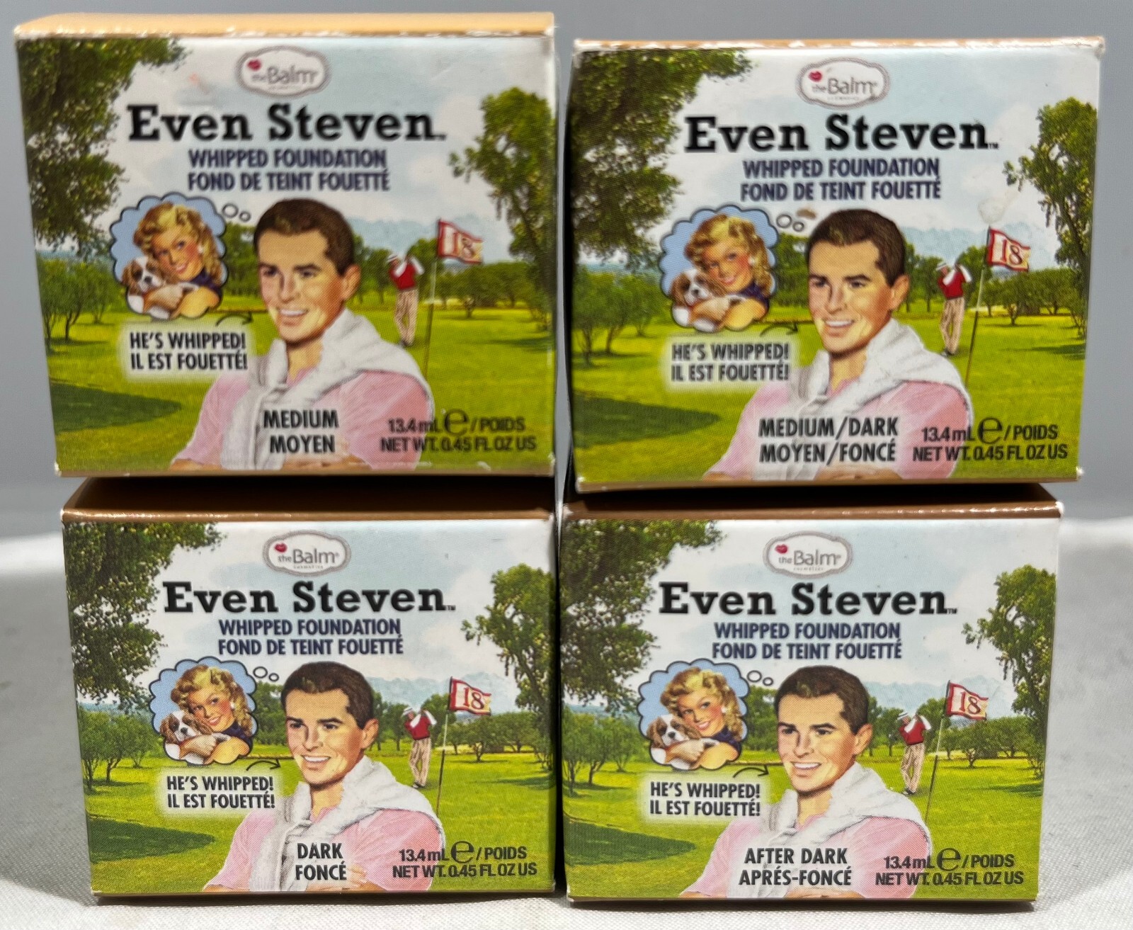 The Balm Cosmetics Even Steven Whipped Foundation, 0.45 oz - CHOOSE COLOR