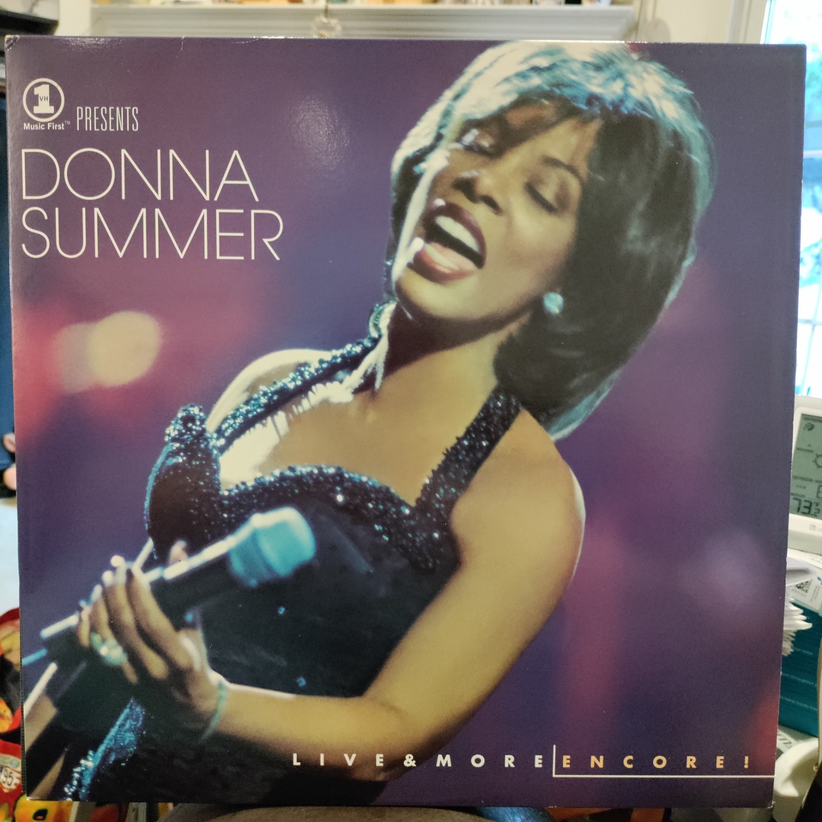 Donna Summer rare dbl album VH1 Presents Live & More Encore play-graded Mint Donna Summer rare dbl album VH1 Presents Live & More Encore play-graded Mint