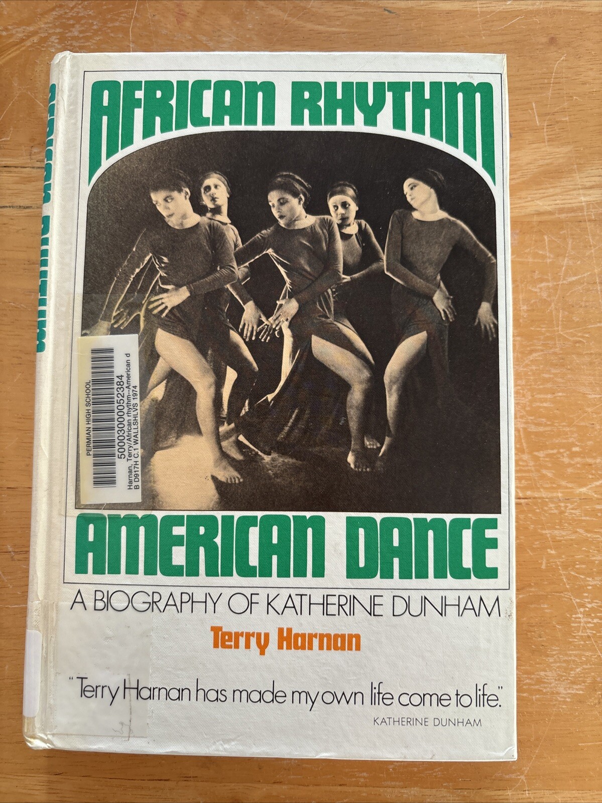 African Rhythm American Dance Katherine Dunham by Terry Harnan hb/1974
