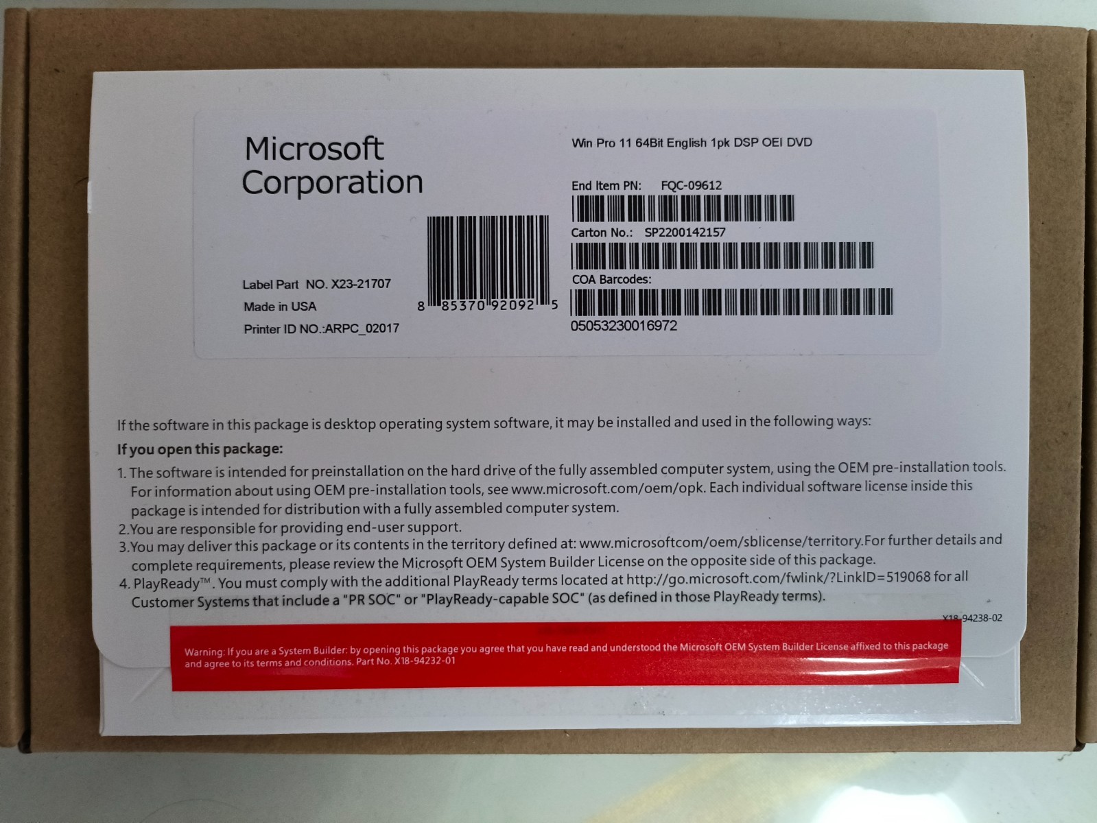 Microsoft Windows 11 pro 64 bit DVD and KEY Freeshipping Microsoft Windows 11 pro 64 bit DVD and KEY Freeshipping