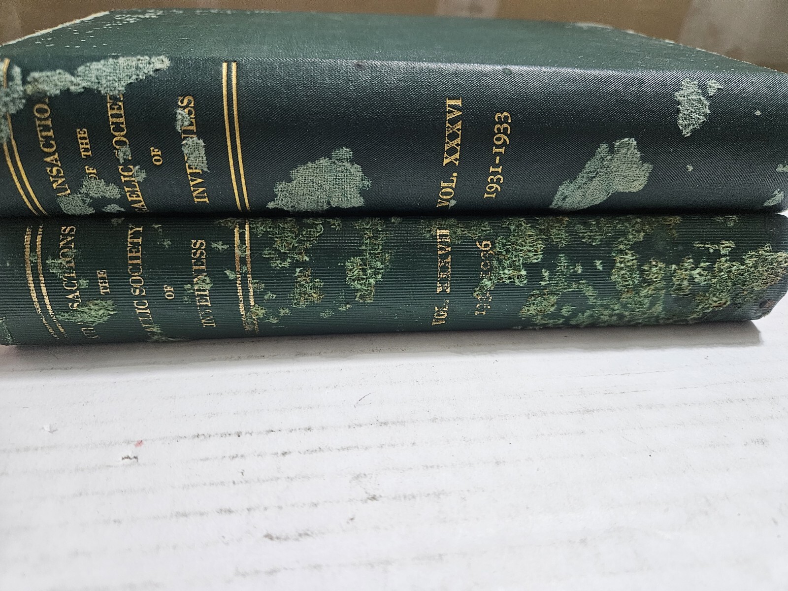 2x Transactions of Gaelic Society Inverness 1931-36 Highlands Scottish Celtic 