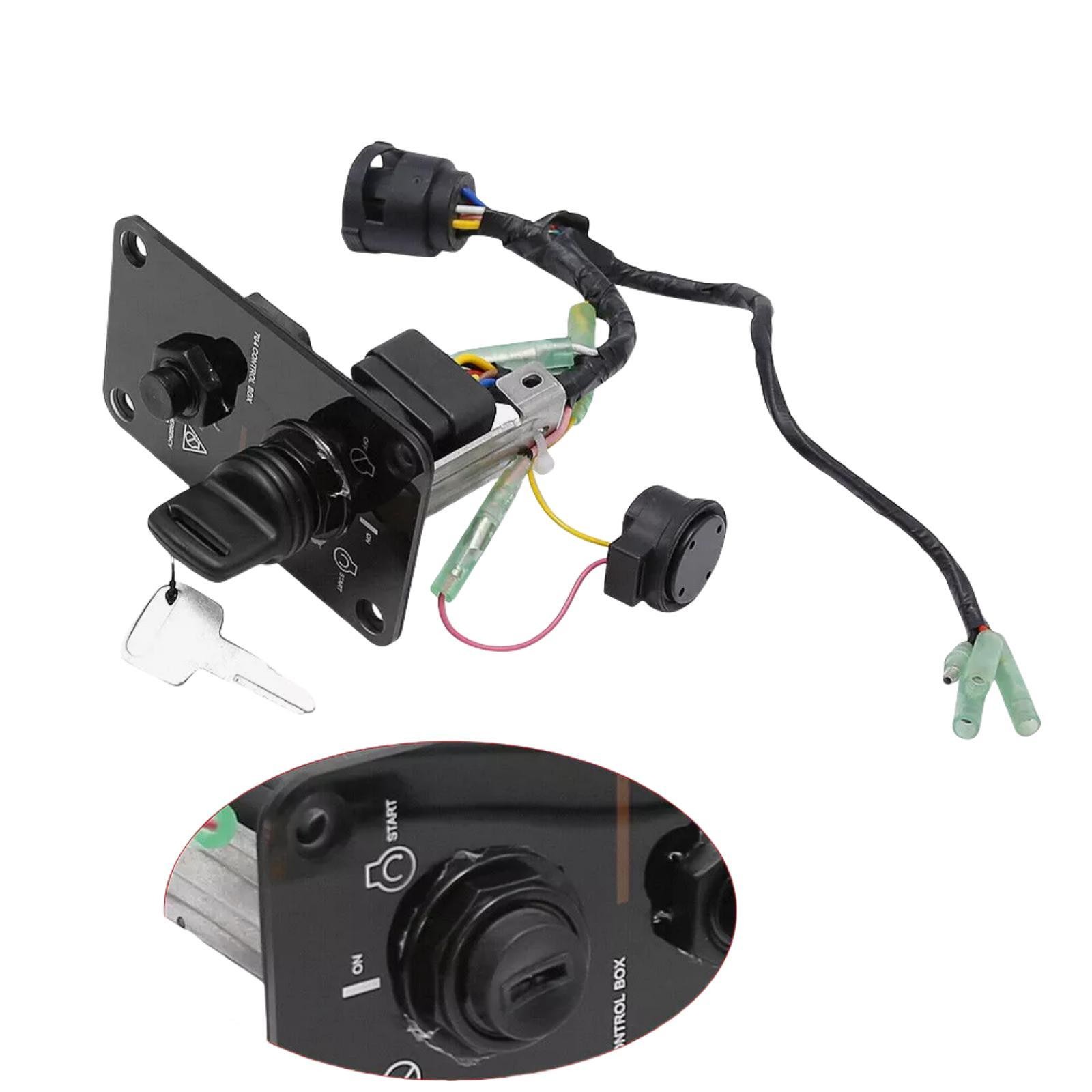 704-82570-12-00 Ignition Key Switch Panel for Yamaha Outboard