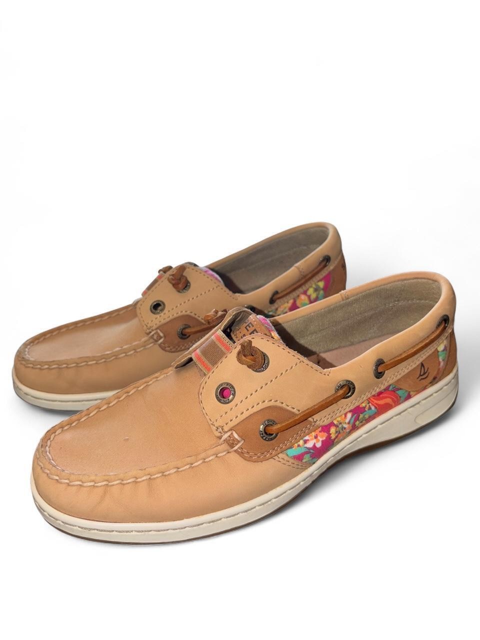 Sperry Women\'s Tan and Brown Boat-shoes Sperry Women\'s Tan and Brown Boat-shoes