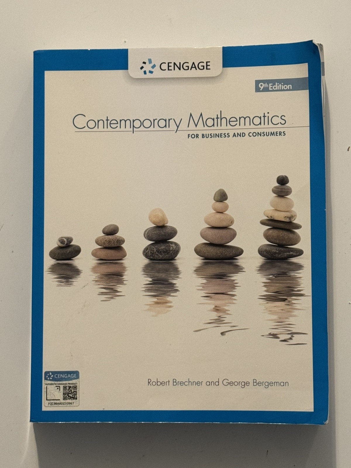 Contemporary Mathematics for Business & Consumers (US PAPERBACK STUDENT 9/E) Contemporary Mathematics for Business & Consumers (US PAPERBACK STUDENT 9/E)