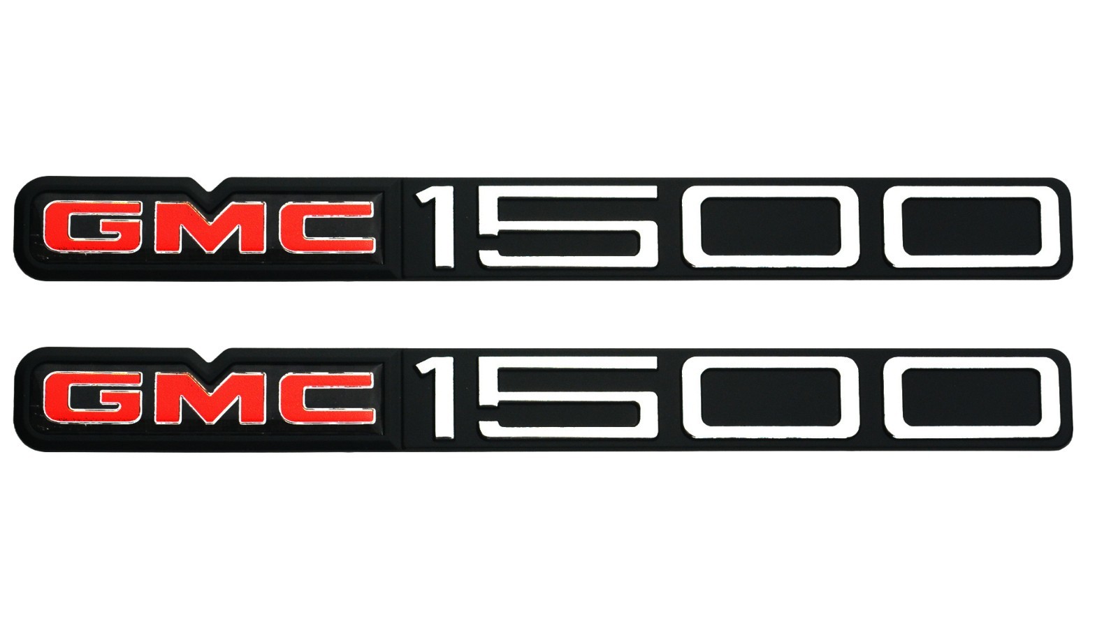 2Pc Exterior Door 1500 Emblem Badge Fit for 1988-1999 C1500 K1500 Truck