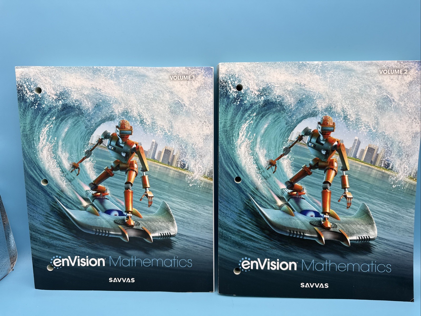 Savvas enVision Mathematics Accelerated Grade 7 Student Volume 1 & 2  NEW