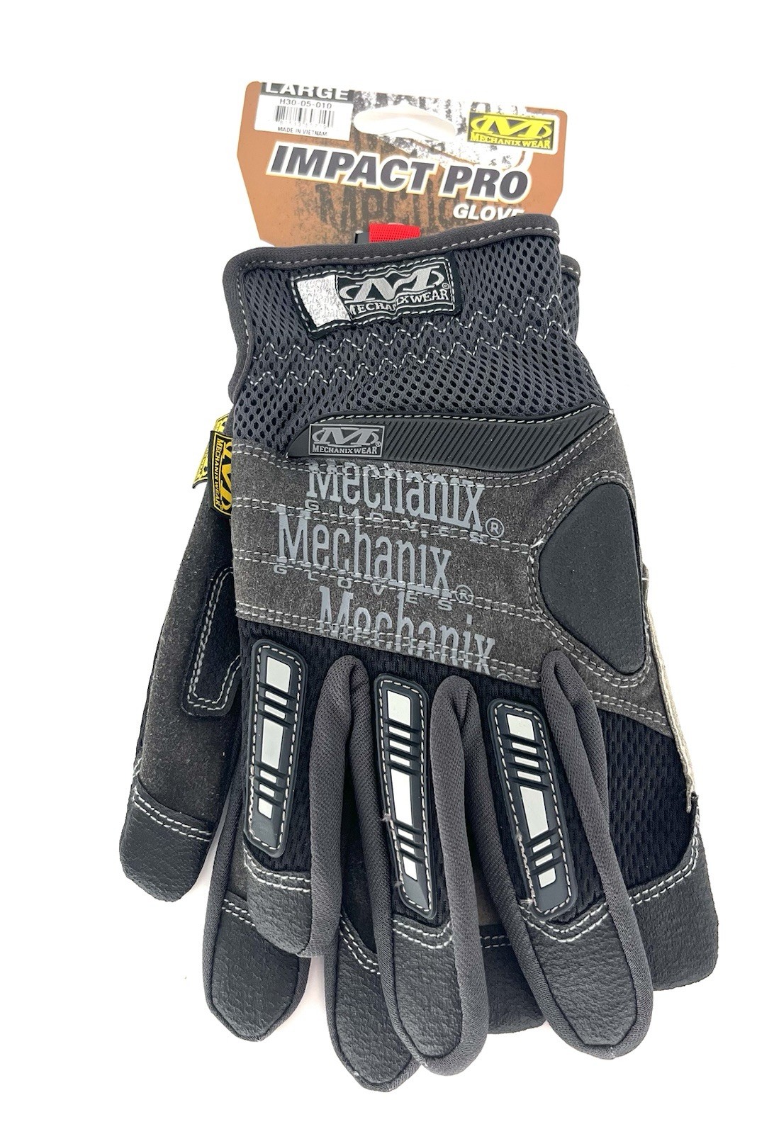 Mechanix Wear H30-05-010 Impact Pro Gloves Large Black