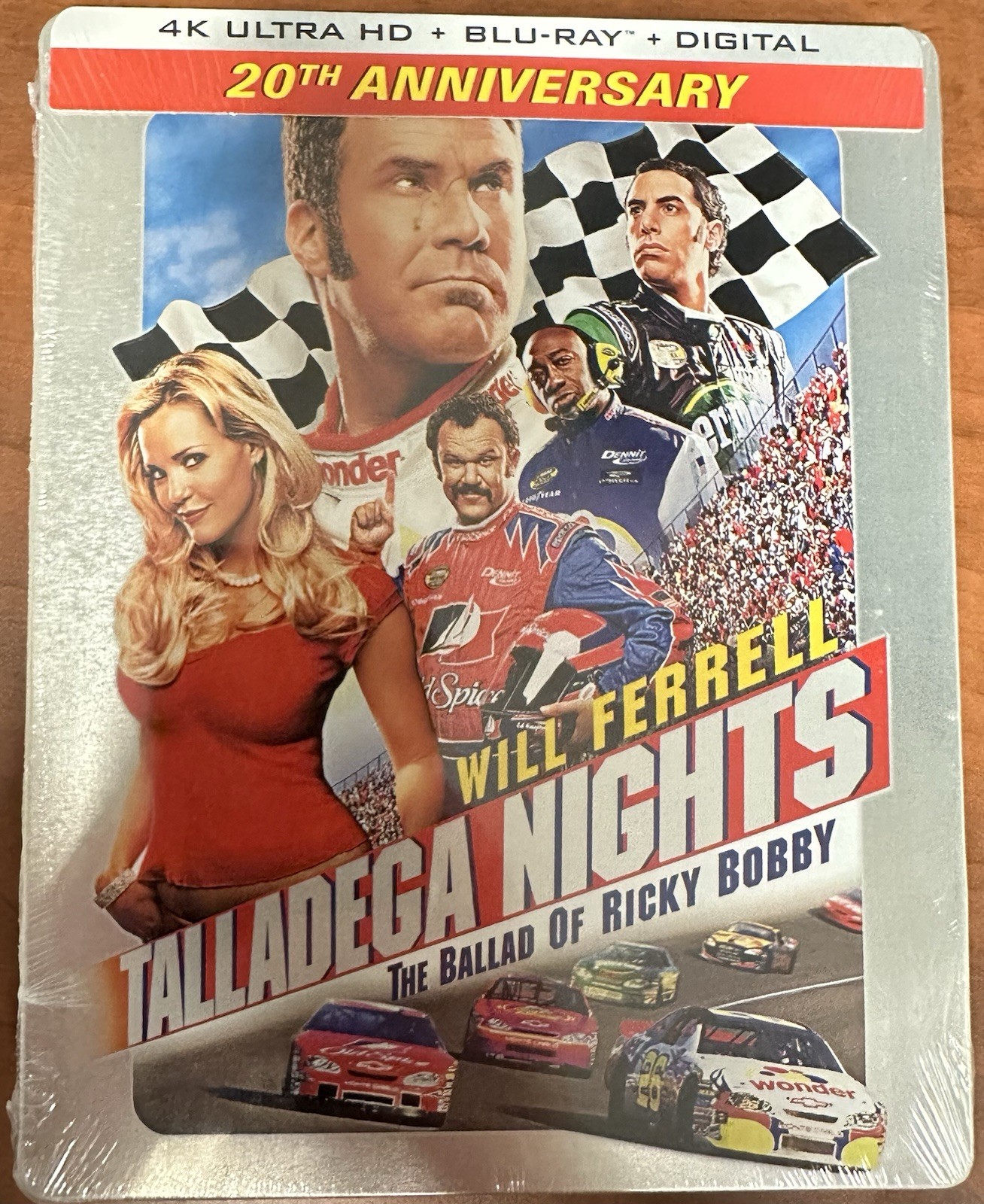 TALLADEGA NIGHTS (4K UHD + BLU-RAY + Digital) Steelbook, New/Sealed TALLADEGA NIGHTS (4K UHD + BLU-RAY + Digital) Steelbook, New/Sealed
