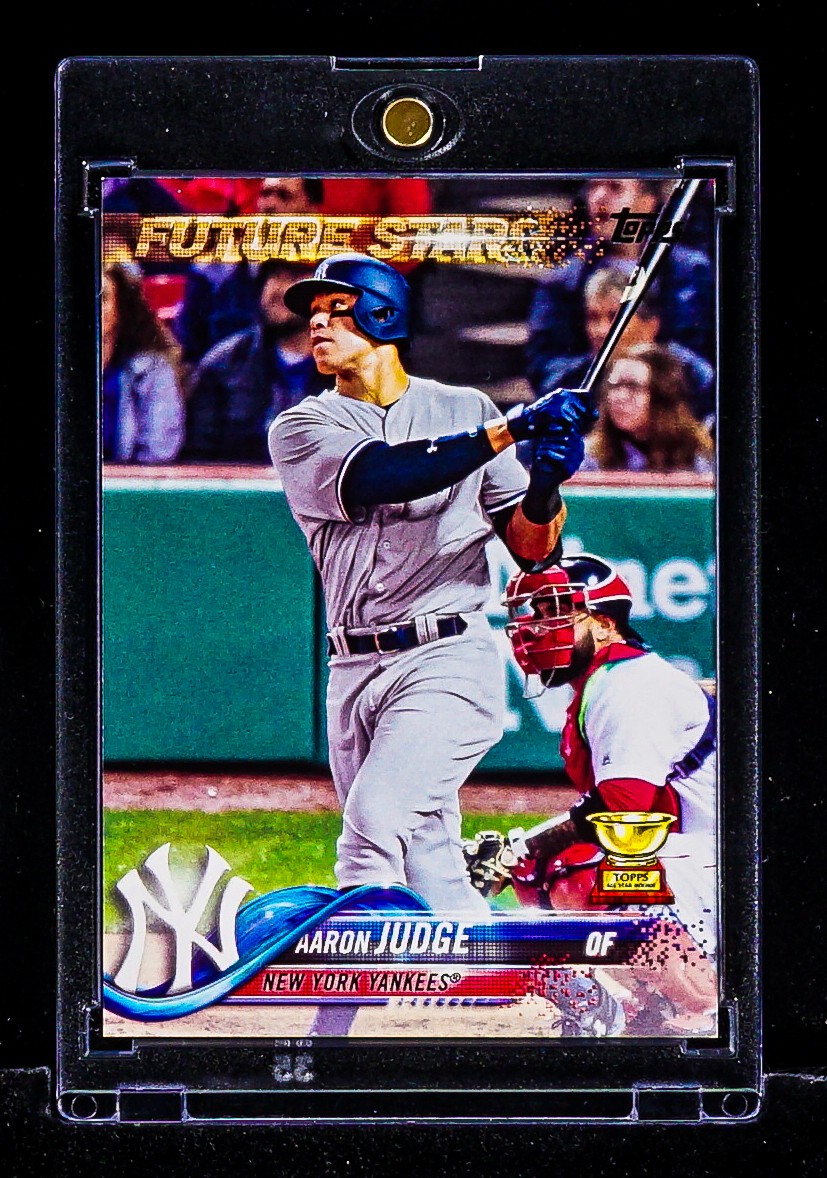Aaron Judge RARE TOPPS GOLD ROOKIE CUP CARD NEW YORK YANKEES MVP