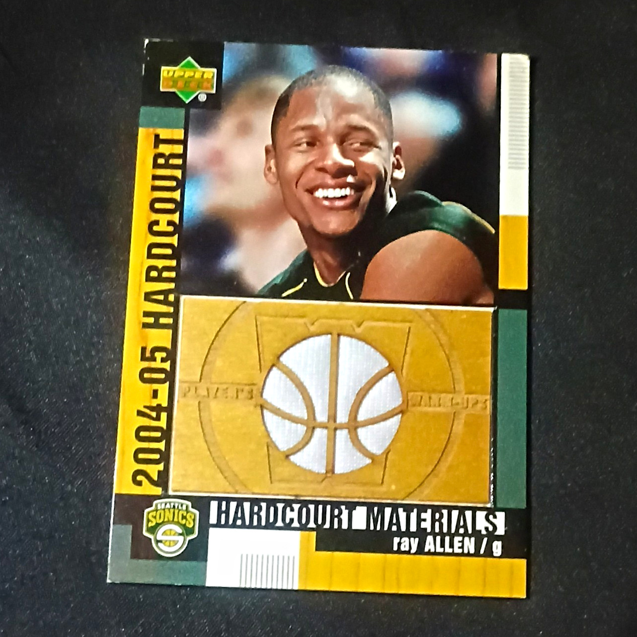 Upper Deck 2004-05 Hardcourt Ray Allen Hardcourt Materials #HCM-RA