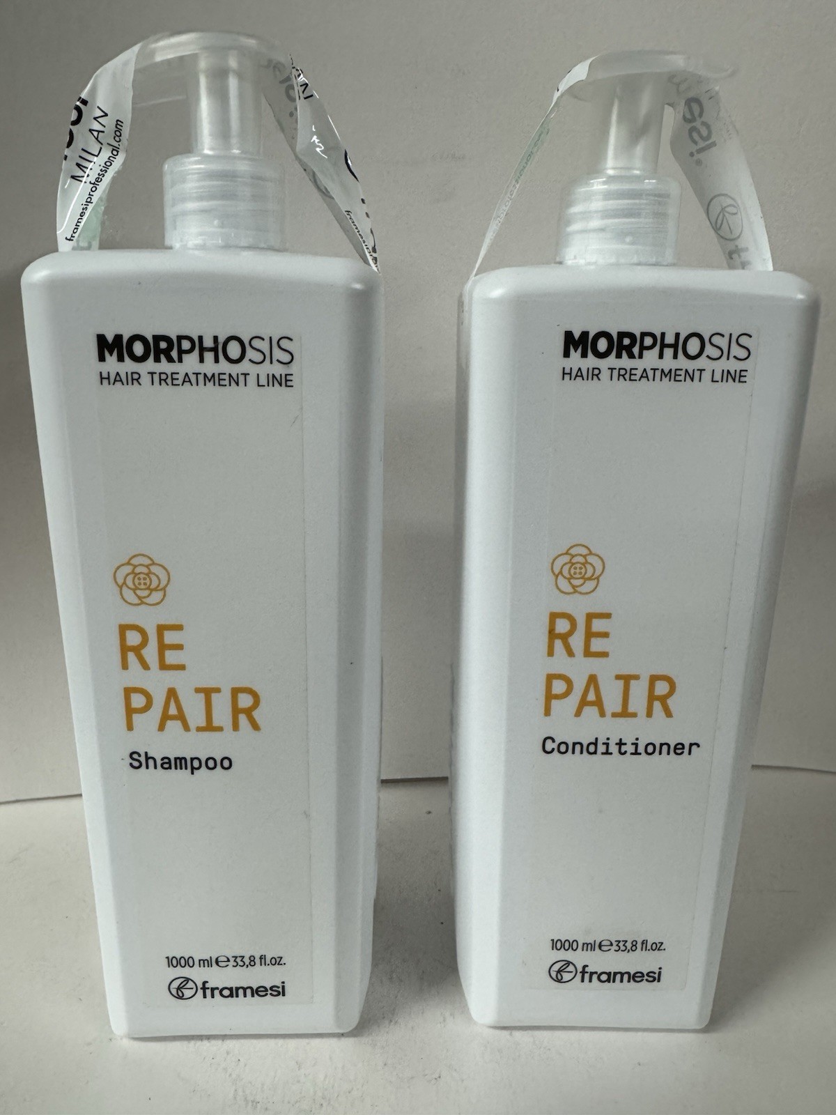 Framesi Morphosis Repair Shampoo & Conditioner 33.8 oz/Dull Hair