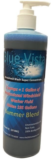 195 gallons Super K Blue Vista Windshield washer fluid concentrate. Since 1998