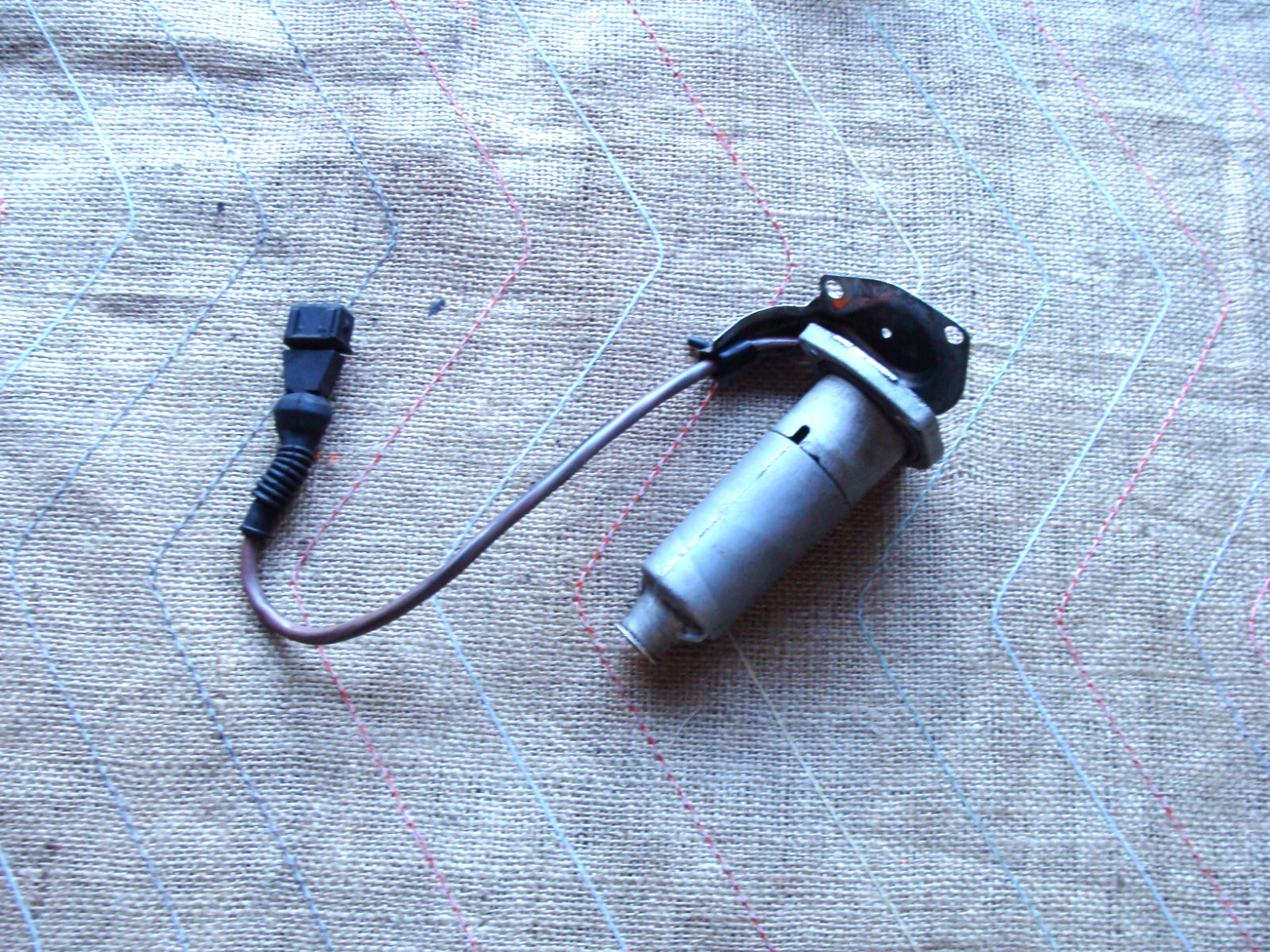 BMW OEM E34 E32 E24 M30b35 Oil Level Sensor W/ Cover VG TESTED WORKING WARRANTY