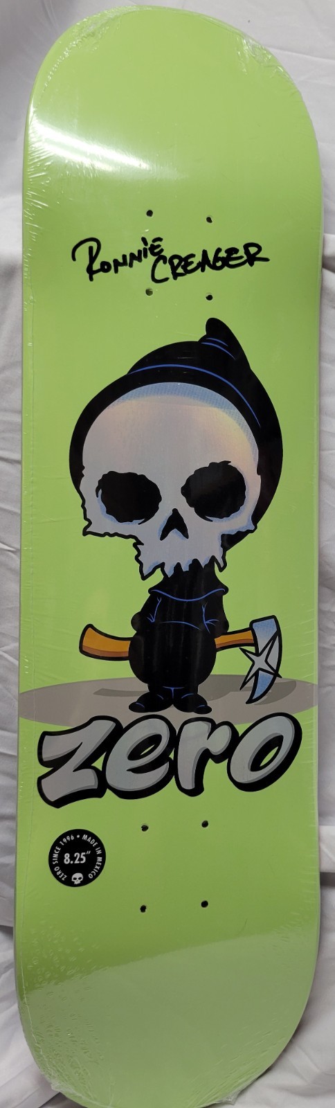 SIGNED Zero Lil Reaper Blind Bag Ronnie Creager IRIDESCENT Deck  1 of 100 \