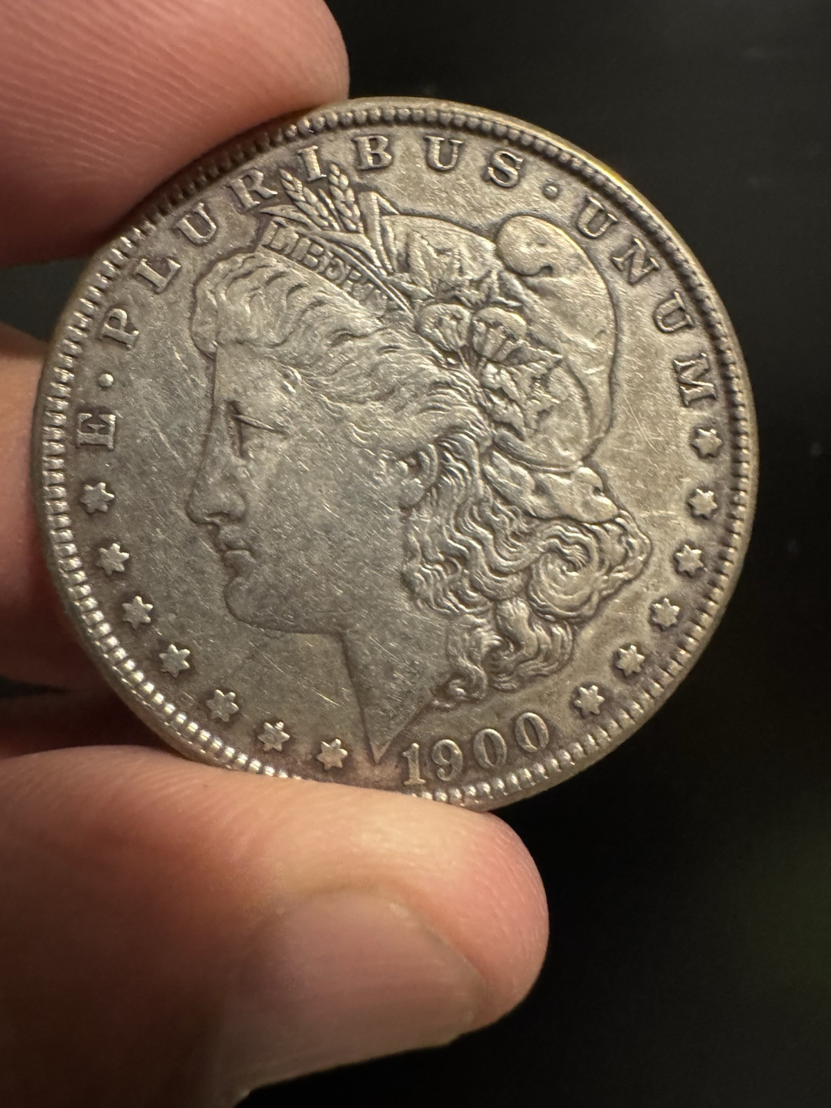1900-P Morgan Silver Dollar - Ungraded - Philadelphia Mint 1900-P Morgan Silver Dollar - Ungraded - Philadelphia Mint