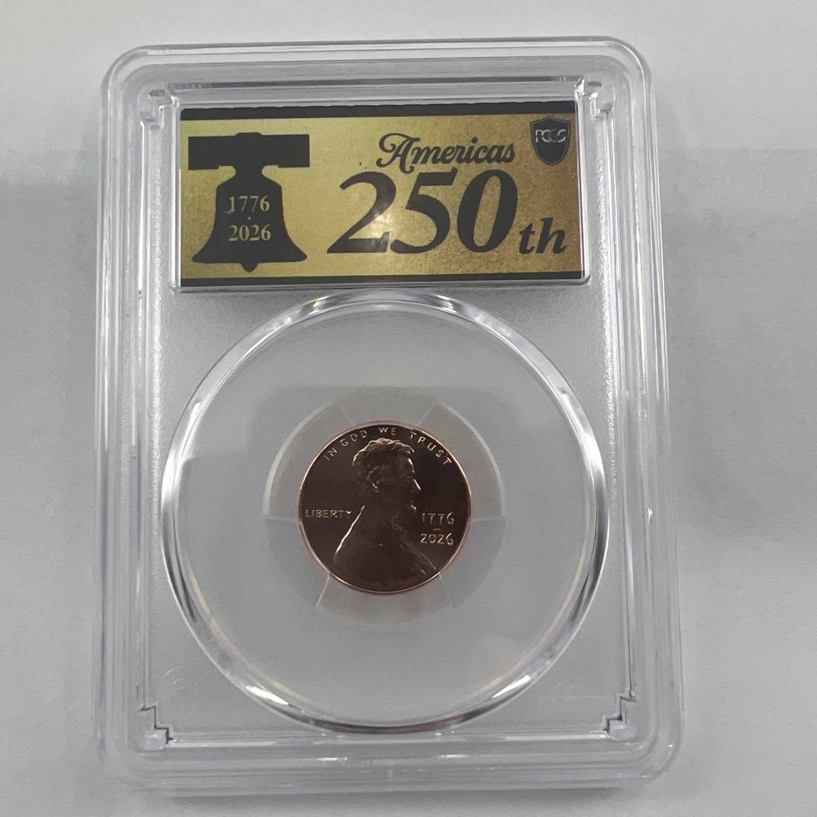 IN-HAND 2026-P Lincoln Cent Penny PCGS MS67RD First Strike (Anniversary Label) IN-HAND 2026-P Lincoln Cent Penny PCGS MS67RD First Strike (Anniversary Label)