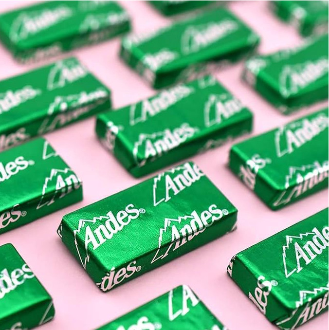 Andes Creme de Menthe Bulk - 3 lb.