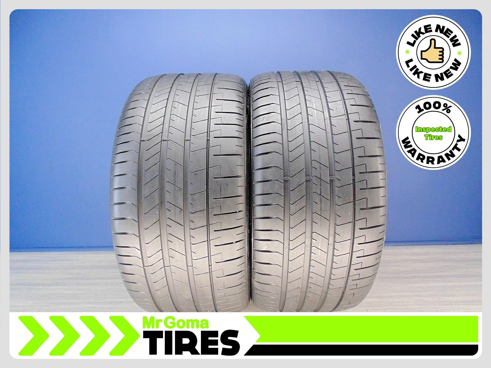 2 Pireli P Zero PZ4 II XL 315/30R22 Used Tires 7.6/32 Tread BMW PZero 3153022