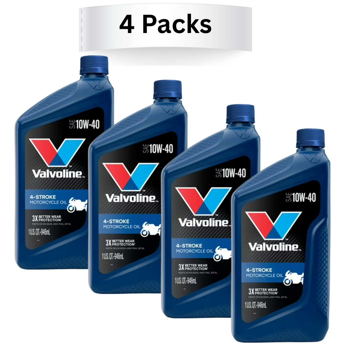 (4 pack) VAL 4-S MCYCLE OIL CV 10W40 6/1 QT WM -Free Shipping (4 pack) VAL 4-S MCYCLE OIL CV 10W40 6/1 QT WM -Free Shipping
