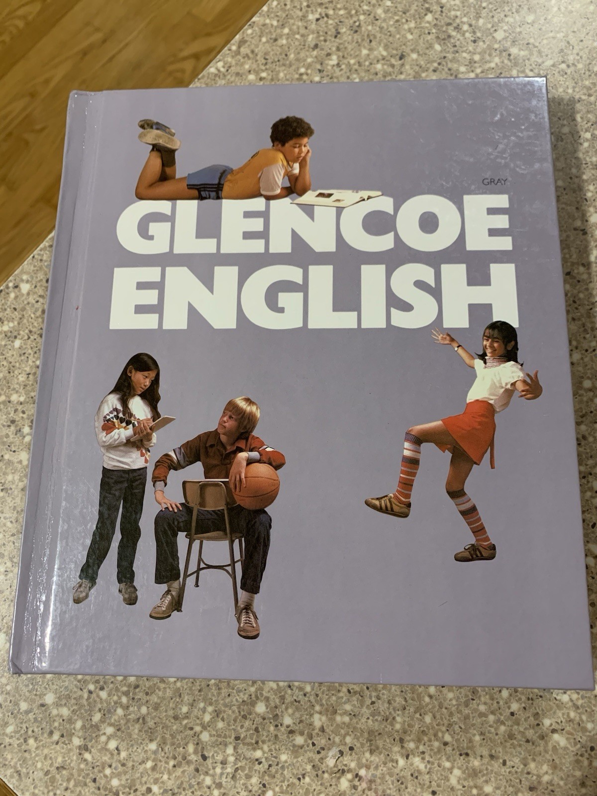 Vintage - Glencoe English Grade 6 - Student Textbook 1984 Hard To find