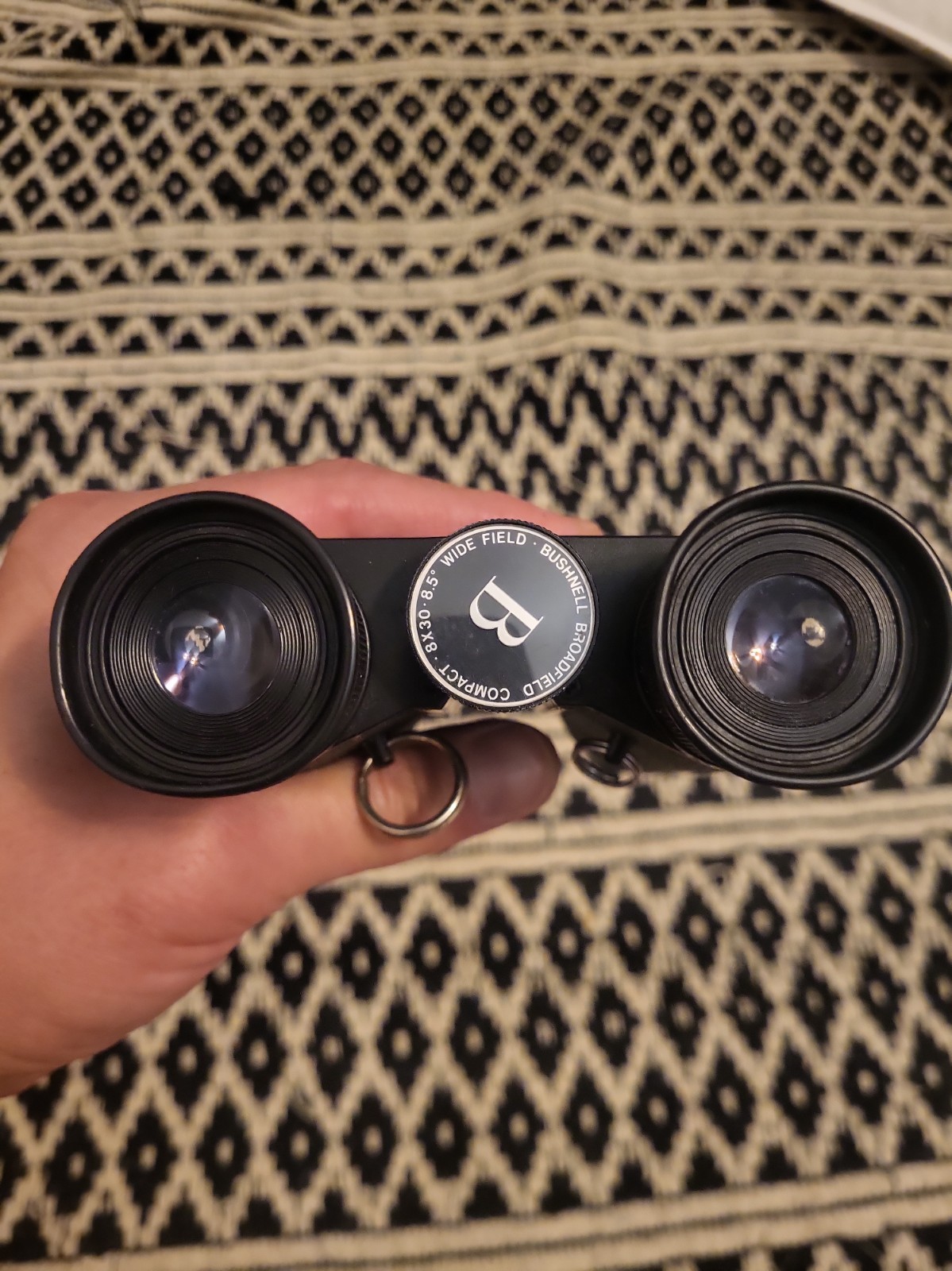 Vintage Bushnell Broadfield Compact 8x30 Binoculars - Wide Field 8.5° Japan Made