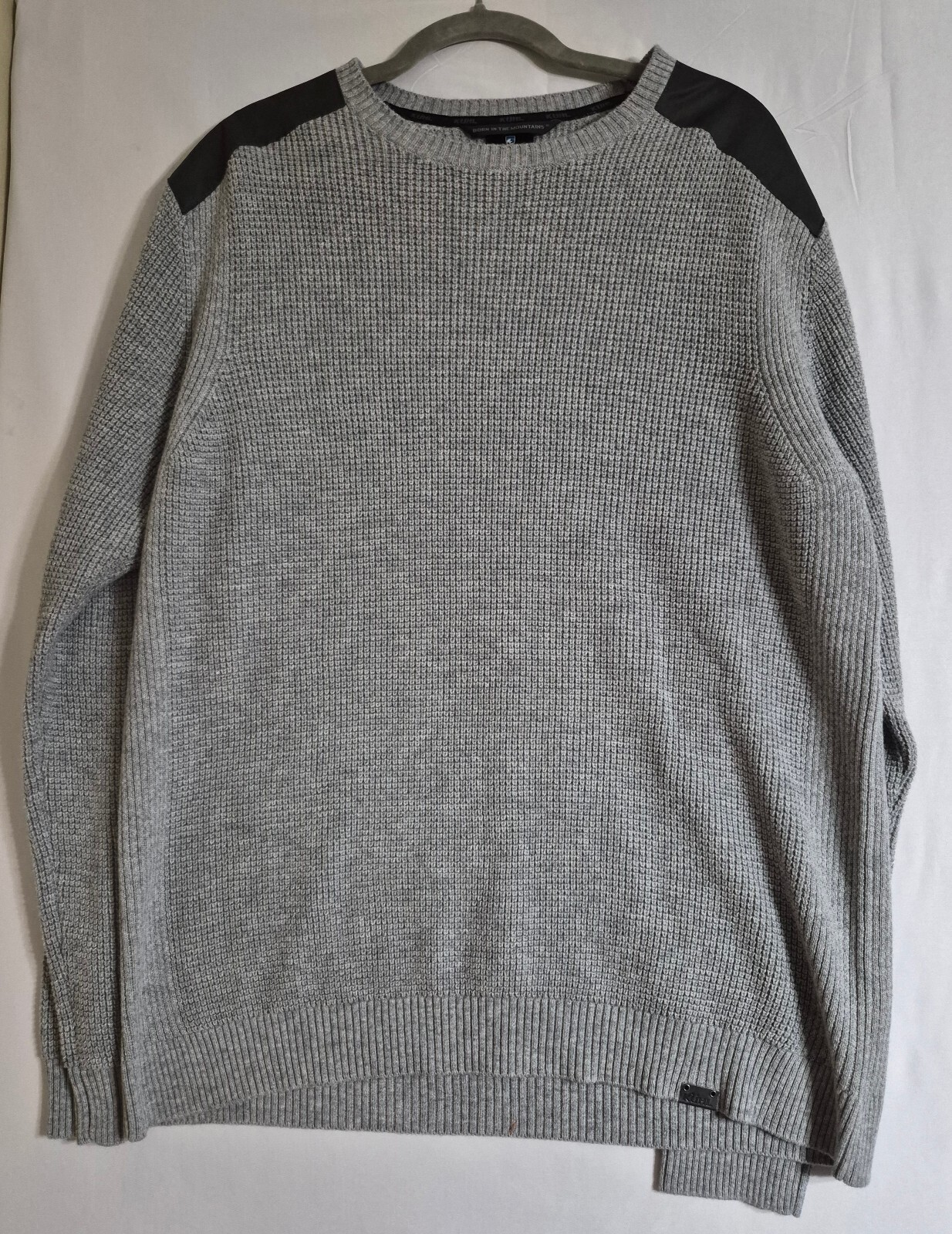Kuhl mountain grown sweater gray size XL