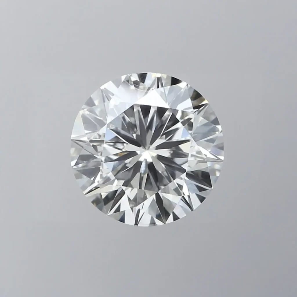 3.04 ct round cut lab grown CVD diamond VVS1 clarity D color UGI certified 3.04 ct round cut lab grown CVD diamond VVS1 clarity D color UGI certified