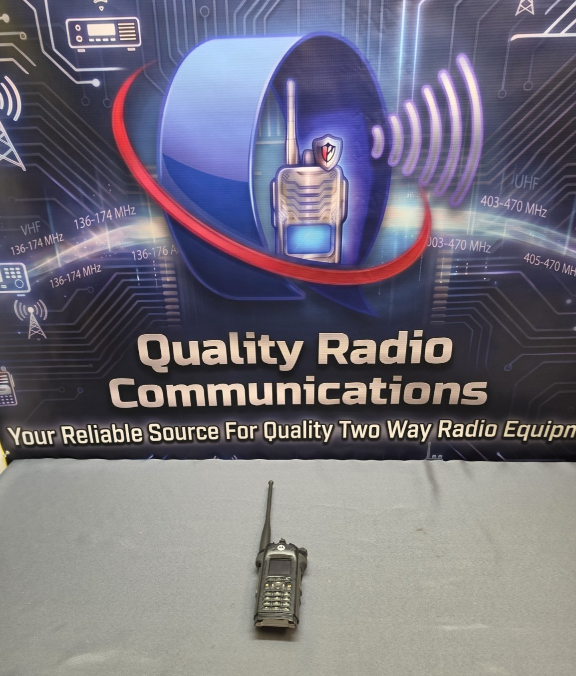 Motorola APX6000 700/800 MHz Model 3.5 P25 Two Way Radio H98UCH9PW7AN - Has ASK